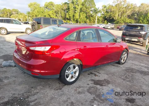 2013 Ford Focus Se из США, поврежденный, VIN 1FADP3F26DL113968